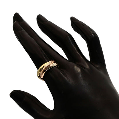 CARTIER Trinity #51 Ring K18 Yellow Gold 18K Pink GoldLadies [Used]