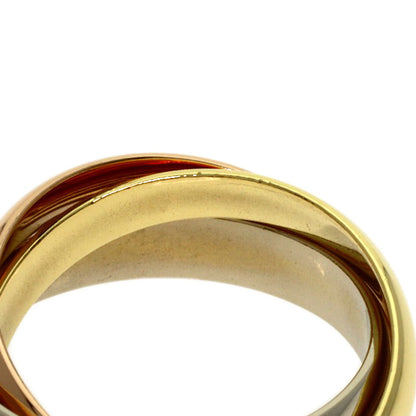 CARTIER Trinity #48 Ring K18 Yellow Gold K18 White GoldLadies [Used]