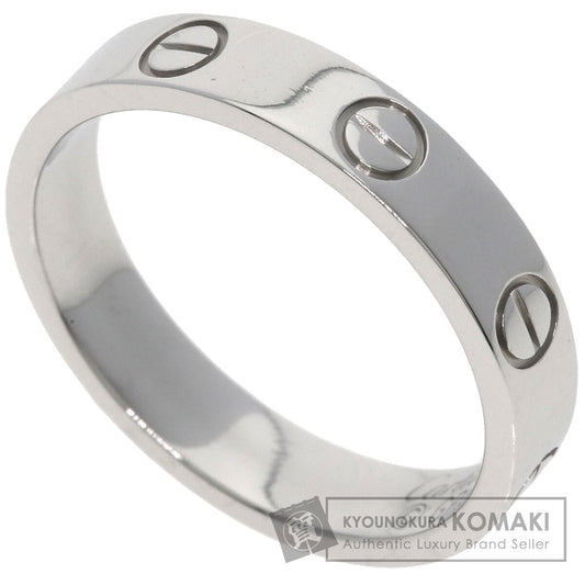 CARTIER Mini love ring # 52 Ring Platinum PT950 Ladies [Used]