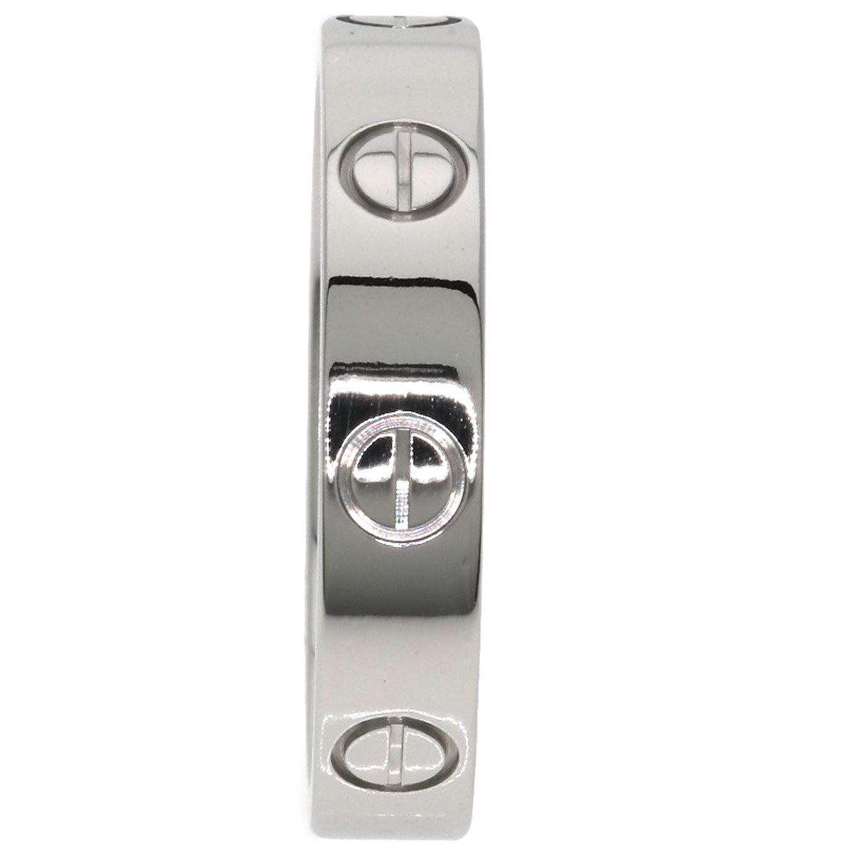 CARTIER Mini love ring # 52 Ring Platinum PT950 Ladies [Used]