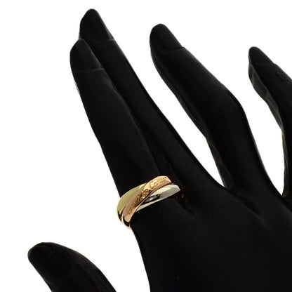 CARTIER Trinity #50 Ring K18 Yellow Gold K18 White GoldLadies [Used]
