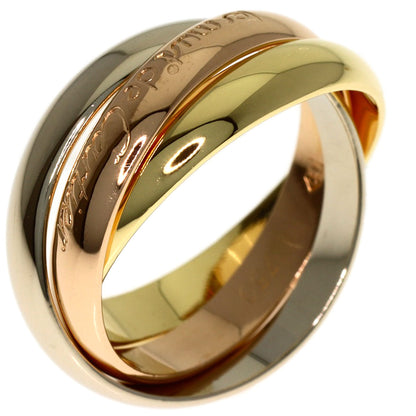 CARTIER Trinity Ring K18 Yellow Gold K18 White GoldLadies [Used]