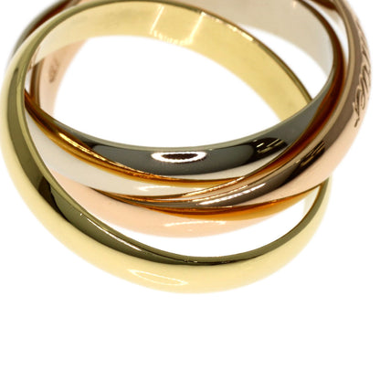 CARTIER Trinity Ring K18 Yellow Gold K18 White GoldLadies [Used]
