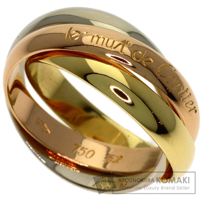 CARTIER Trinity #52 Ring K18 Yellow Gold K18 White GoldLadies [Used]