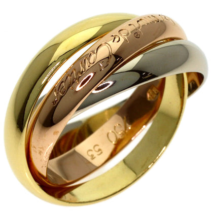 CARTIER Trinity #53 Ring K18 Yellow Gold K18 White GoldLadies [Used]