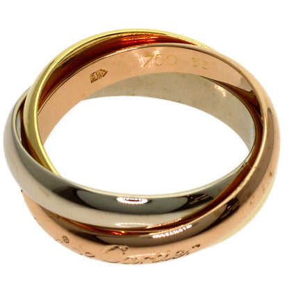 CARTIER Trinity #53 Ring K18 Yellow Gold K18 White GoldLadies [Used]