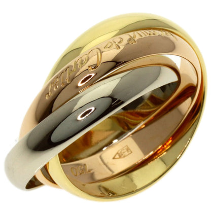 CARTIER Trinity #52 Ring K18 Yellow Gold K18 White GoldLadies [Used]