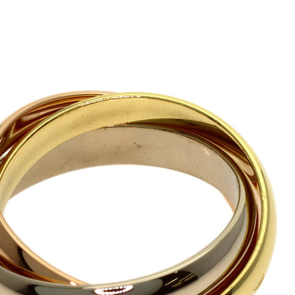 CARTIER Trinity #51 Ring K18 Yellow Gold K18 White GoldLadies [Used]
