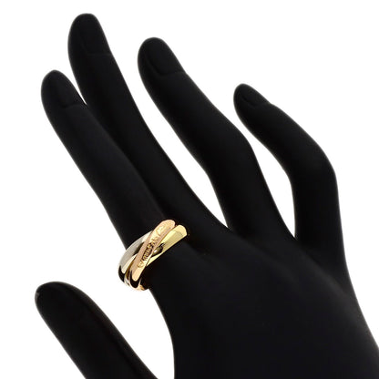 CARTIER Trinity MM #52 Ring K18 Yellow Gold K18 White GoldLadies [Used]
