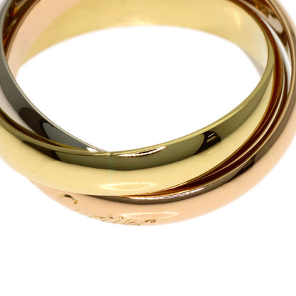 CARTIER Trinity MM #52 Ring K18 Yellow Gold K18 White GoldLadies [Used]