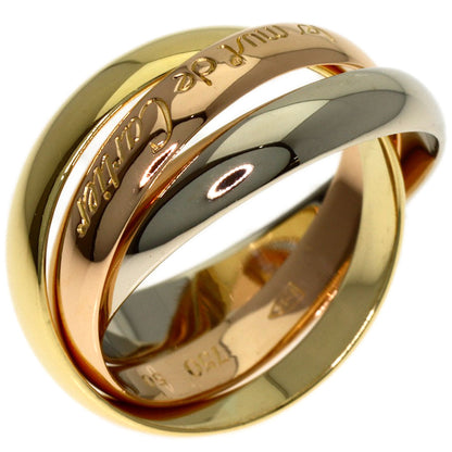 CARTIER Trinity #50 Ring K18 Yellow Gold K18 White GoldLadies [Used]