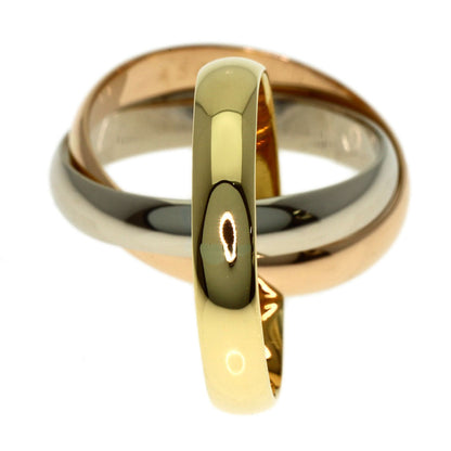 CARTIER Trinity #50 Ring K18 Yellow Gold K18 White GoldLadies [Used]