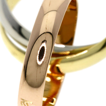 CARTIER Trinity #49 Ring K18 Yellow Gold 18K Pink GoldLadies [Used]