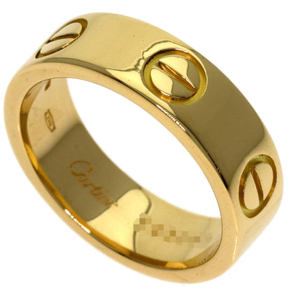 CARTIER love ring #49 Ring K18 Yellow Gold Ladies [Used]