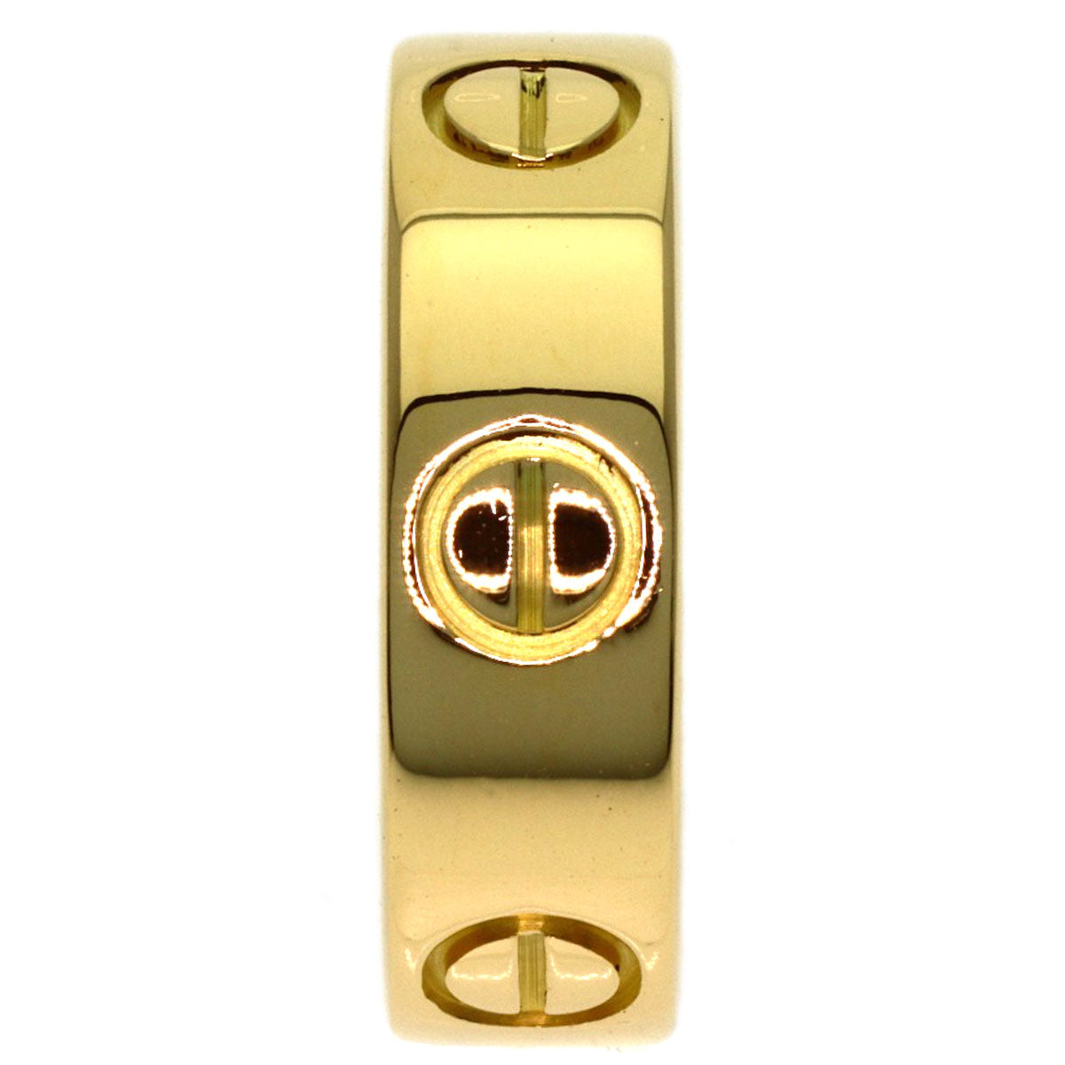 CARTIER love ring #49 Ring K18 Yellow Gold Ladies [Used]