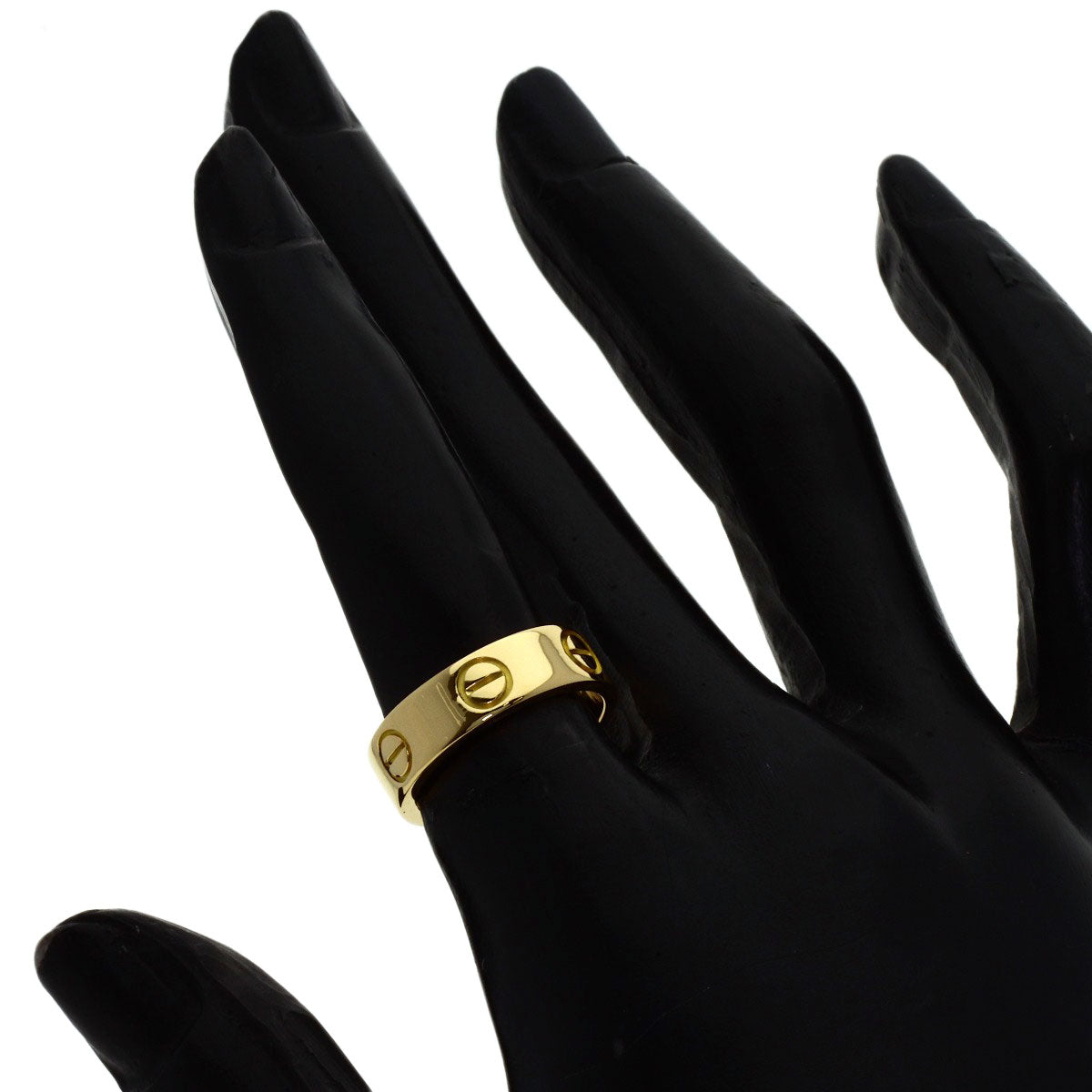 CARTIER love ring #49 Ring K18 Yellow Gold Ladies [Used]