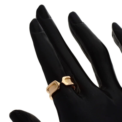 CARTIER C2 Ring SM #49 Ring K18 Pink Gold Ladies [Used]