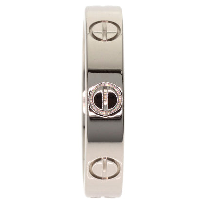 CARTIER love ring #49 Ring K18 White Gold Ladies [Used]