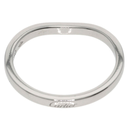 CARTIER Ballerina Curve #53 Ring Platinum PT950 Ladies [Used]