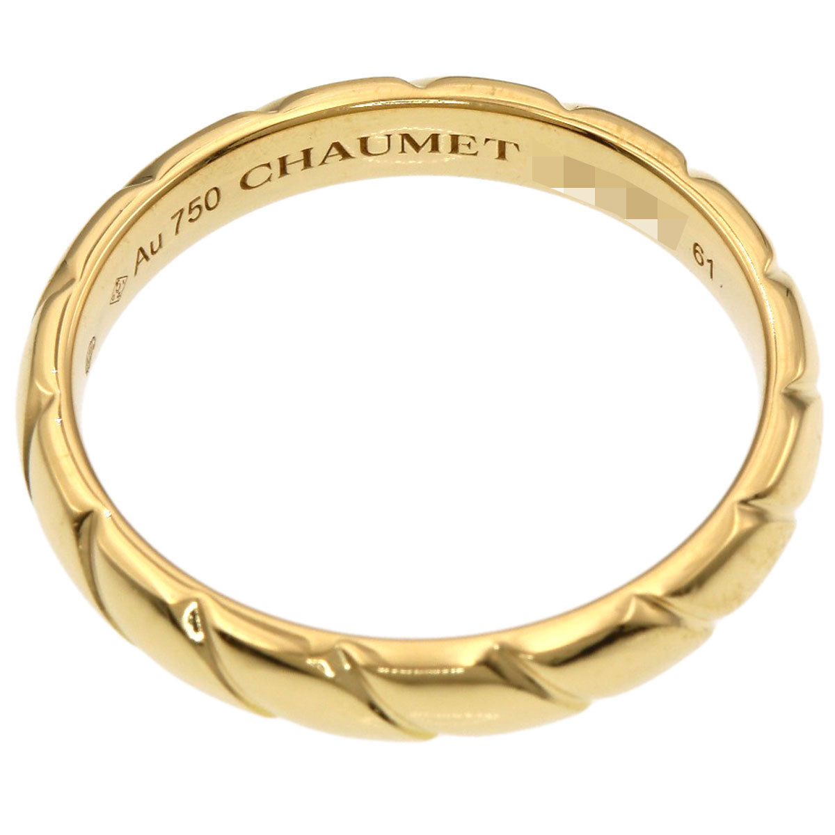 Chaumet Torsade Ring K18 Yellow Gold Ladies [Used]