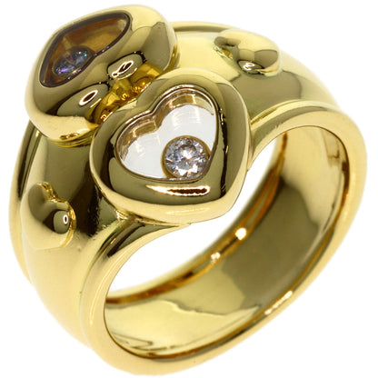 Chopard Happy diamond Ring K18 Yellow Gold Ladies [Used]