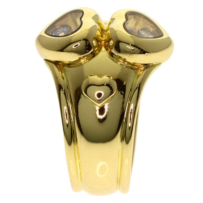 Chopard Happy diamond Ring K18 Yellow Gold Ladies [Used]