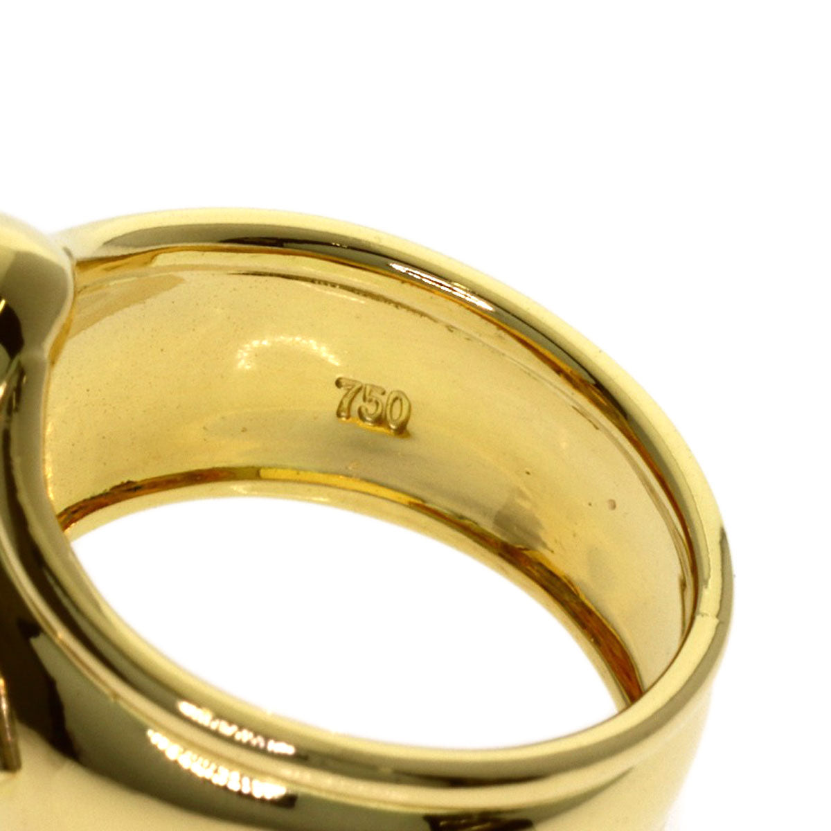 Chopard Happy diamond Ring K18 Yellow Gold Ladies [Used]