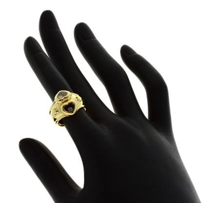 Chopard Happy diamond Ring K18 Yellow Gold Ladies [Used]