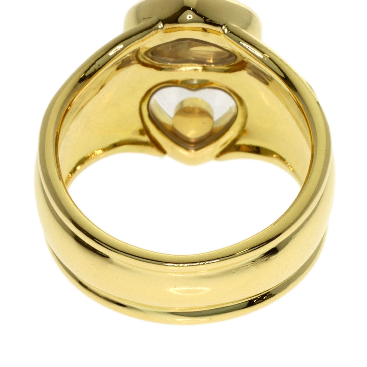 Chopard Happy diamond Ring K18 Yellow Gold Ladies [Used]