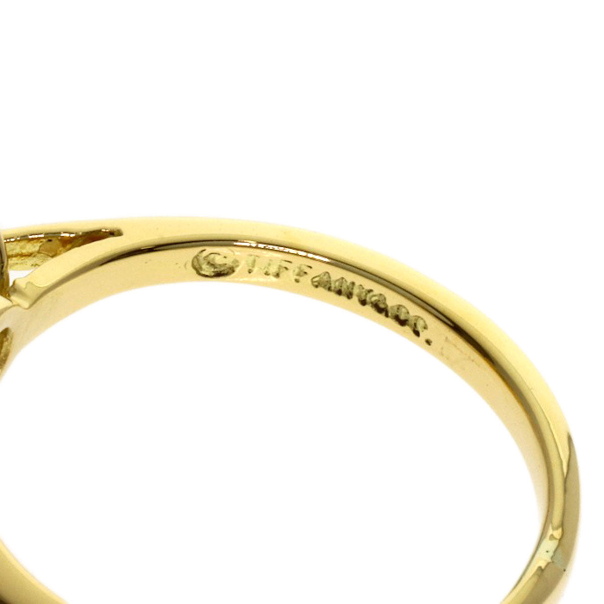 TIFFANY&Co. Pearl Pearl Ring K18 Yellow Gold Ladies [Used]