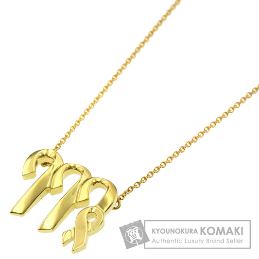 TIFFANY&Co. Constellation motif: Virgo Necklace K18 Yellow Gold Ladies [Used]