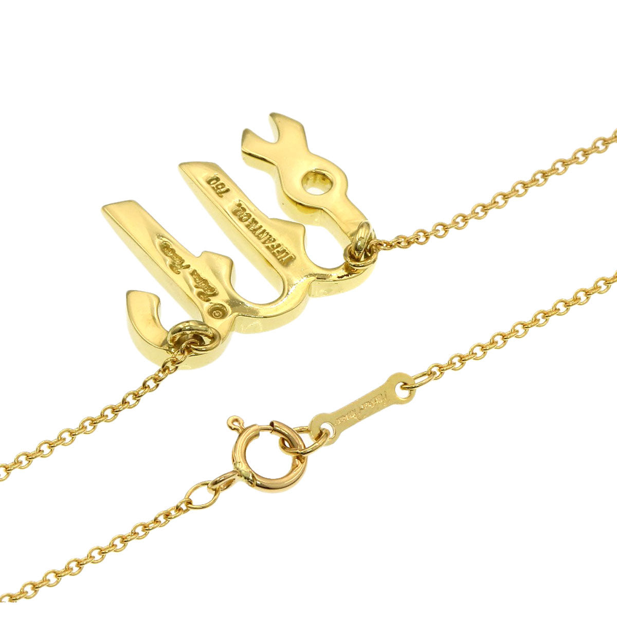 TIFFANY&Co. Constellation motif: Virgo Necklace K18 Yellow Gold Ladies [Used]