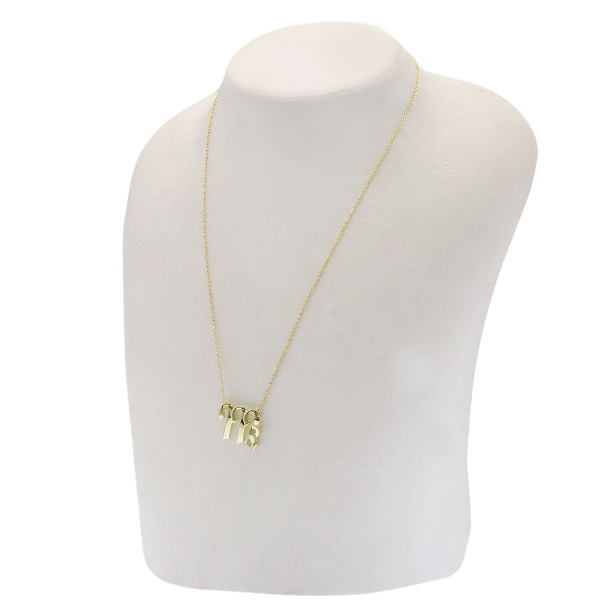 TIFFANY&Co. Constellation motif: Virgo Necklace K18 Yellow Gold Ladies [Used]