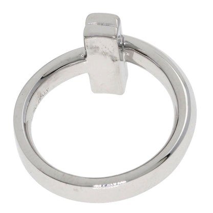 TIFFANY&Co. T one wide Ring K18 White Gold Ladies [Used]