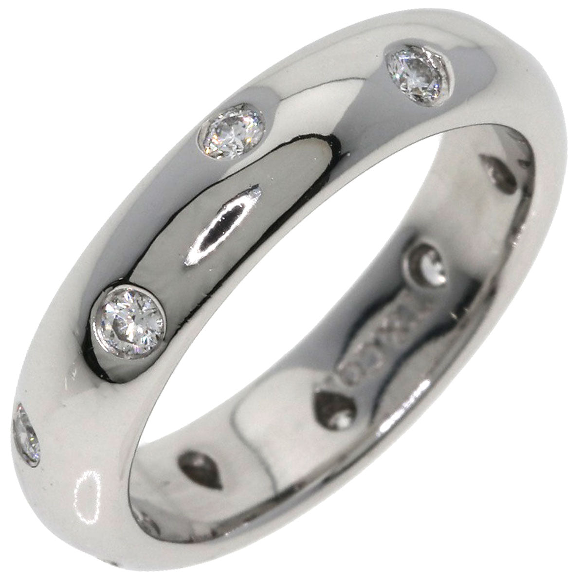 TIFFANY&Co. Dots Ring 5P Diamond Ring Platinum PT950 Ladies [Used]