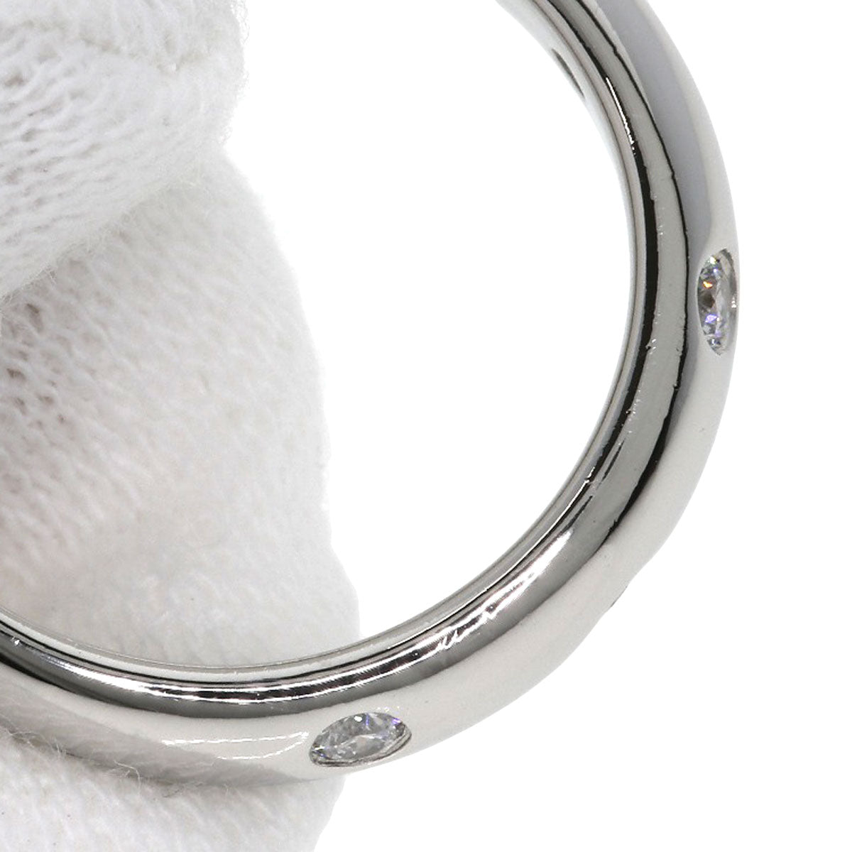 TIFFANY&Co. Dots Ring 5P Diamond Ring Platinum PT950 Ladies [Used]