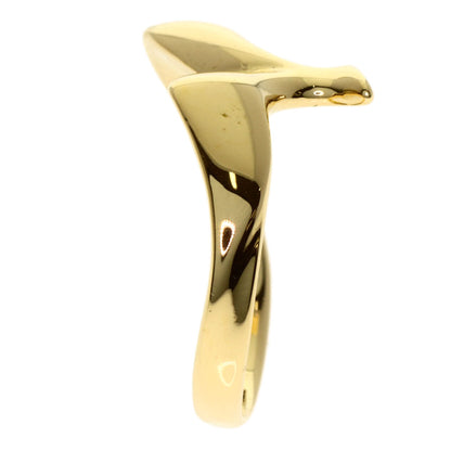 TIFFANY&Co. Peretti Ring K18 Yellow Gold Ladies [Used]