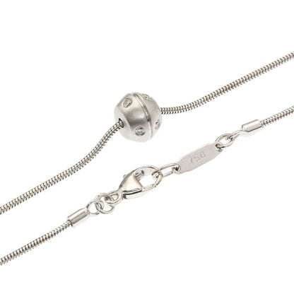 TIFFANY&Co. Streammerica Diamond Necklace K18 White Gold Ladies [Used]