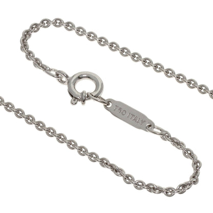 TIFFANY&Co. Atlas Bar Diamond Necklace K18 White Gold Ladies [Used]
