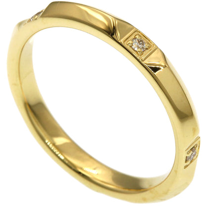 TIFFANY&Co. True Band Diamond Ring K18 Yellow Gold Ladies [Used]