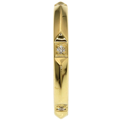 TIFFANY&Co. True Band Diamond Ring K18 Yellow Gold Ladies [Used]