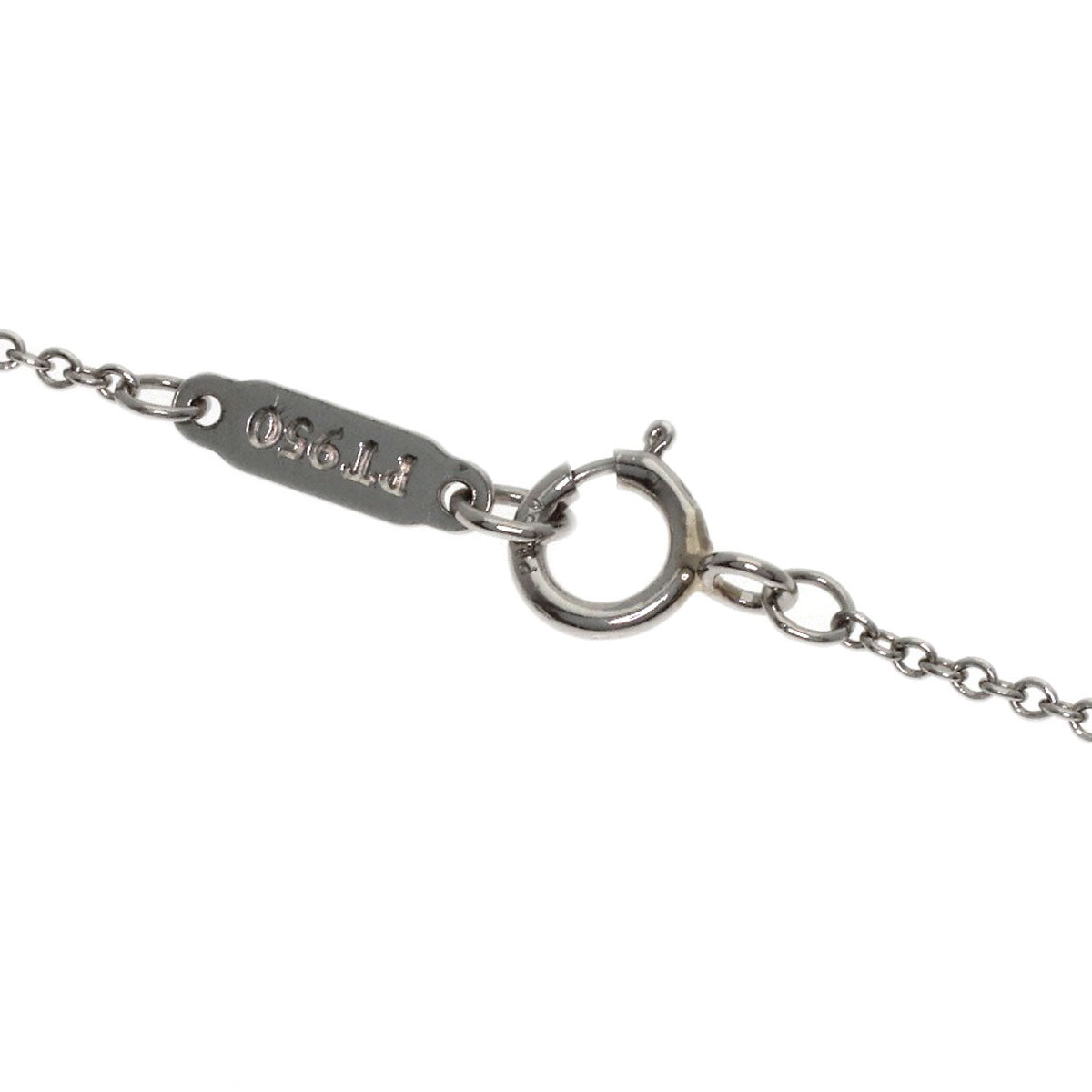 TIFFANY&Co. Chain 17.9" Necklace Platinum PT950 Ladies [Used]