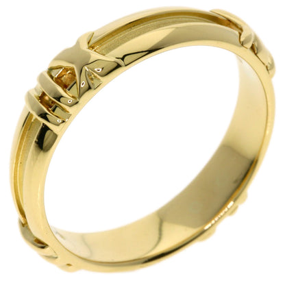 TIFFANY&Co. Atlas Ring K18 Yellow Gold Ladies [Used]