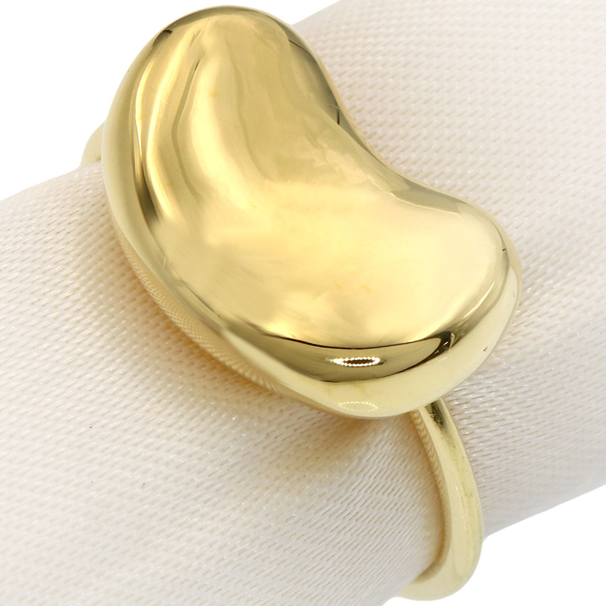 TIFFANY&Co. Bean Ring K18 Yellow Gold Ladies [Used]