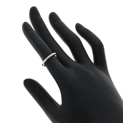 TIFFANY&Co. Forever 3P Diamond Ring Platinum PT950 Ladies [Used]