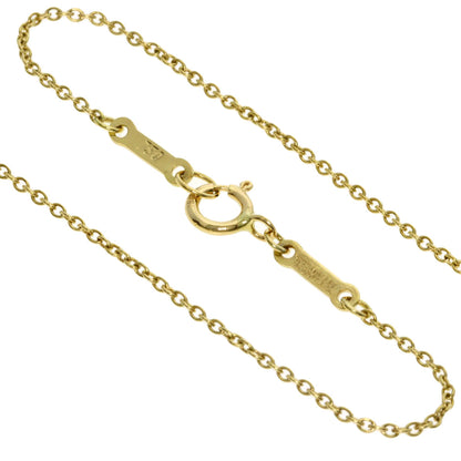 TIFFANY&Co. whale tail Necklace K18 Yellow Gold Ladies [Used]