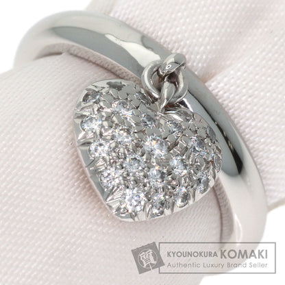 TIFFANY&Co. Sentimental Heart Diamond Ring Platinum PT950 Ladies [Used]