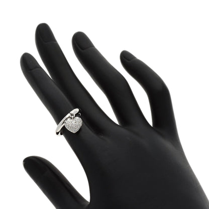 TIFFANY&Co. Sentimental Heart Diamond Ring Platinum PT950 Ladies [Used]