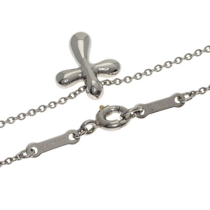TIFFANY&Co. Small cross Necklace Platinum PT950 Ladies [Used]
