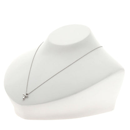 TIFFANY&Co. Small cross Necklace Platinum PT950 Ladies [Used]